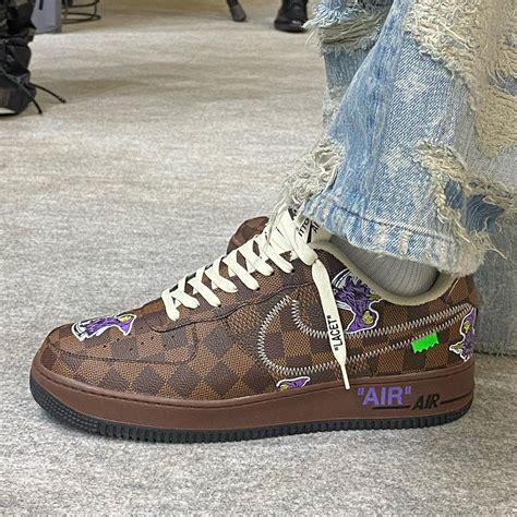 when do the louis vuitton air force ones come out|Louis Vuitton x Nike Air Force 1 Low Wh.